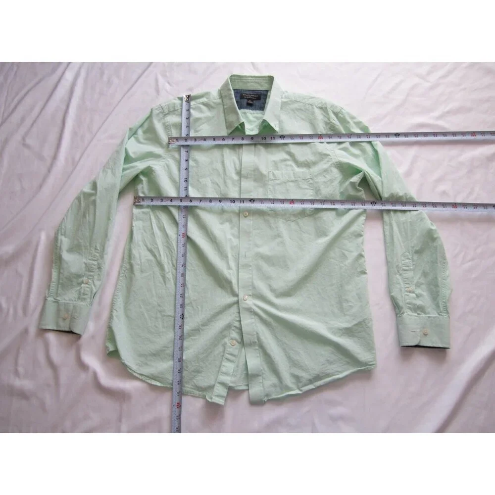 Men Banana Republic Soft Wash Standard Fit Button Long Sleeve Shirt Sz XL(MT497)